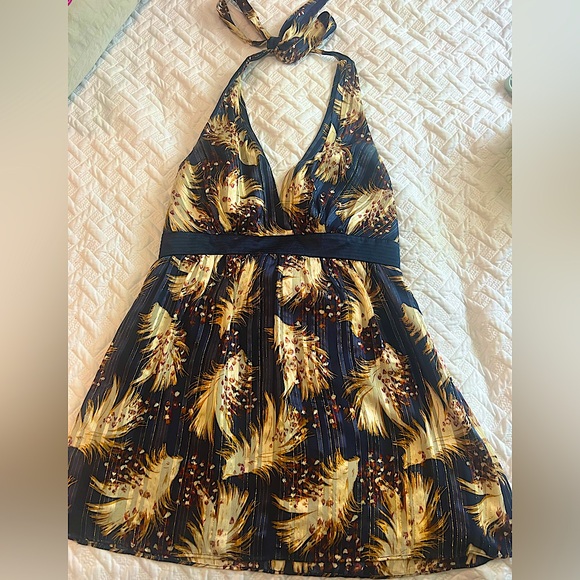 Gorgeous LAUNDRY by Shelli Segal Silk Halter Top, Size S - Picture 1 of 5